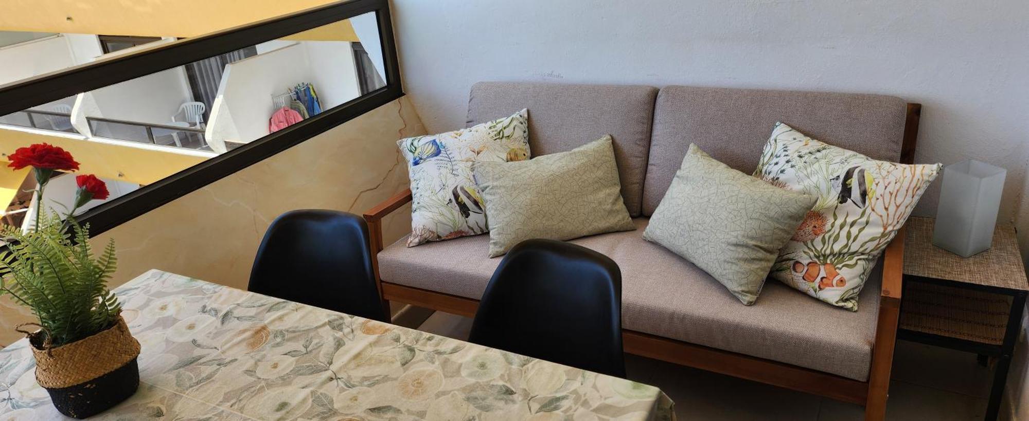Playa Del Ingles. Apartamento Al Lado Del Oceano San Bartolome Bagian luar foto